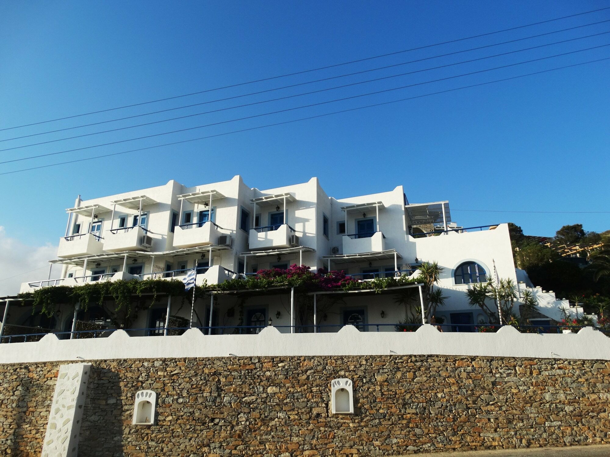 Aparthotel Castelopetra Katápola Exterior foto